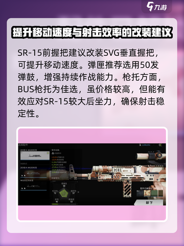 萤火突击SR-15怎么改介绍截图4