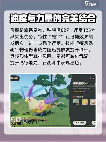 洛克王国手游🔥凡鹰超详细解析来啦！⚡截图2