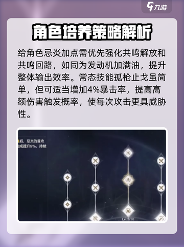 鸣潮🔥忌炎技能加点攻略，这样点最强！截图2