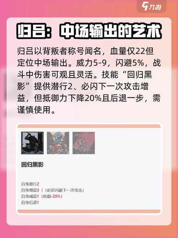 《安尼姆的无尽旅途》归吕玩法大揭秘🔥归吕角色强度分析游戏名必备！截图2