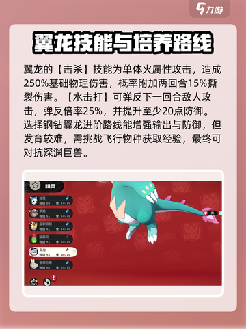 洛克王国手游🔥翼龙超全介绍来了！🎉截图4