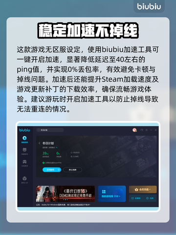 冬日计划卡顿？❌用这个加速器流畅玩游戏⚡截图4