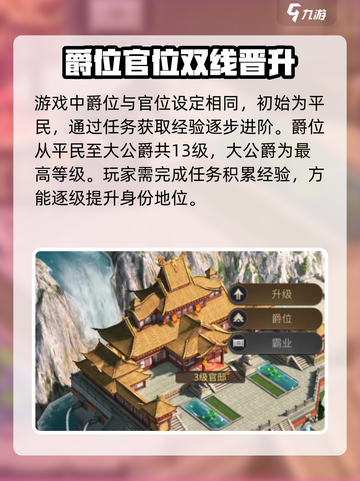 朕的江山2爵位怎么玩介绍截图2