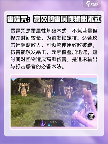 无尽噩梦6捕盗行纪⚡雷霆咒使用技巧大全⚡截图2