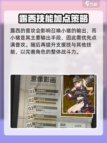 绝区零🔥露西技能加点攻略🌟轻松碾压boss！截图4