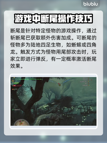 怪物猎人荒野🔥断尾技巧大公开！新手必看截图2