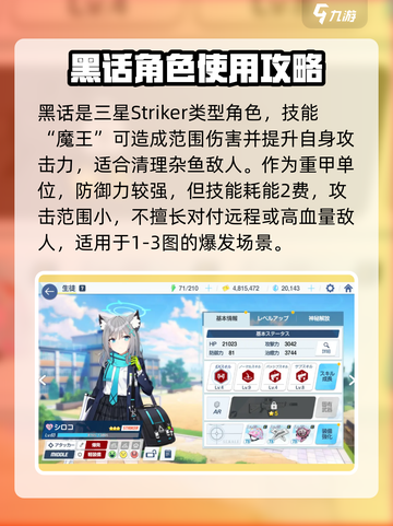 蔚蓝档案白毛角色有哪些介绍截图2