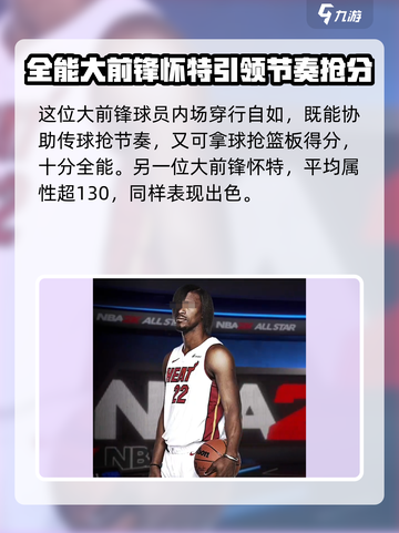 美职篮全明星平价大前锋推荐介绍截图3