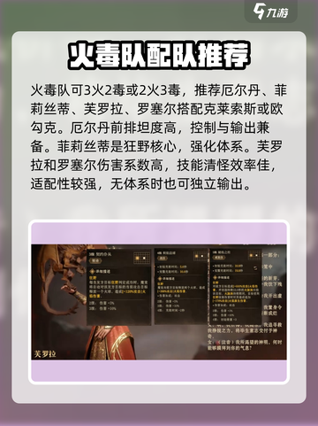 龙息神寂火毒阵容怎么搭配介绍截图2