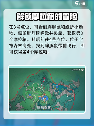 原神⚡赐福森林6个隐藏摩拉箱位置全攻略✨截图3