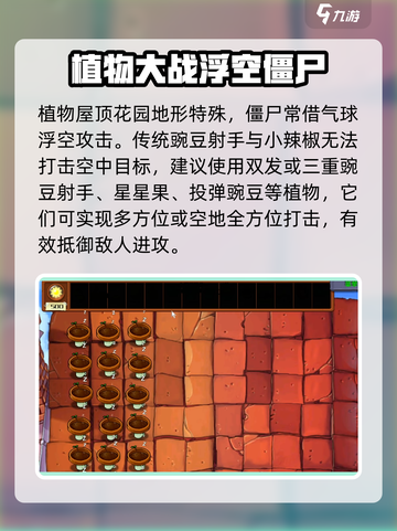 植物大战僵尸杂交版屋顶花园技巧介绍截图2