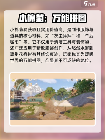 无限暖暖🔥小棉菊采集攻略✨必看！截图4