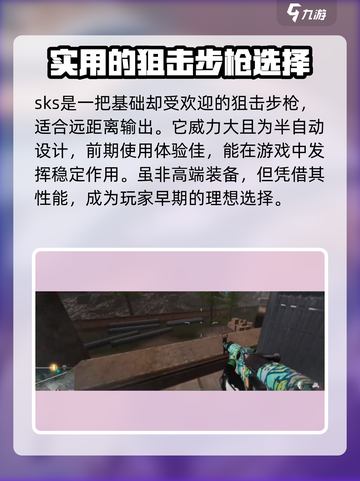 萤火突击工厂SKS怎么样介绍截图2