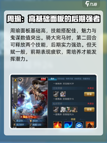 兵法三十七计周瑜阵容搭配什么好介绍截图3