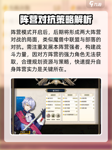伊格利亚战记阵营模式怎么玩介绍截图4