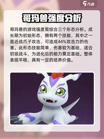 数码宝贝源码哥玛兽怎么样介绍截图2
