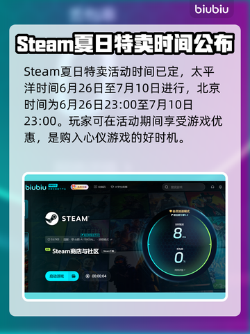 Steam夏促2025🔥超全开启时间预测来了！🎮截图2