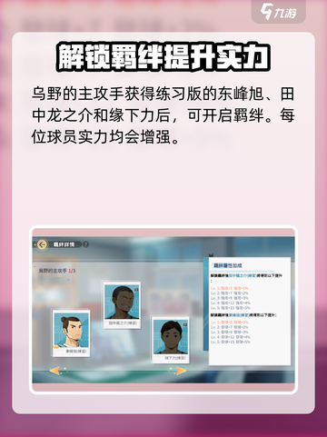排球少年手游乌野高中羁绊有什么介绍截图7