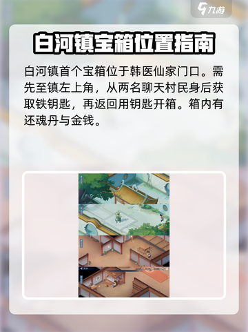 仙剑奇侠传之新的开始白河镇宝箱在哪介绍截图3