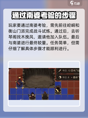 大江湖之苍龙与白鸟南婆考验如何通过介绍截图2