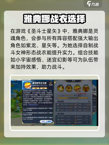 圣斗士星矢重生2雅典娜属性分享介绍截图4