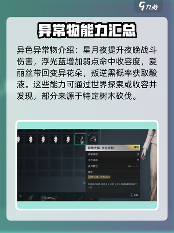 七日世界异常物大全​介绍截图3