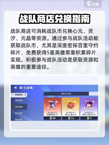 星之破晓创建战队有什么用​介绍截图4
