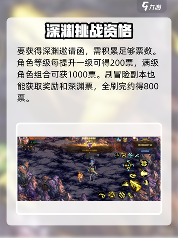 dnf手游零氪刷深渊攻略介绍截图3