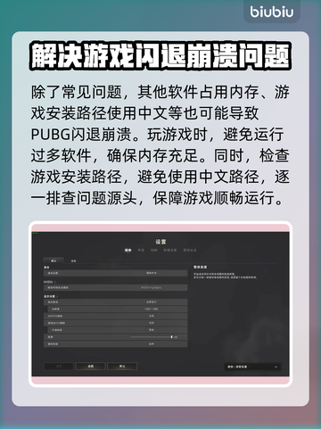 PUBG闪退崩溃？❌这几招教你轻松解决！🎮截图6