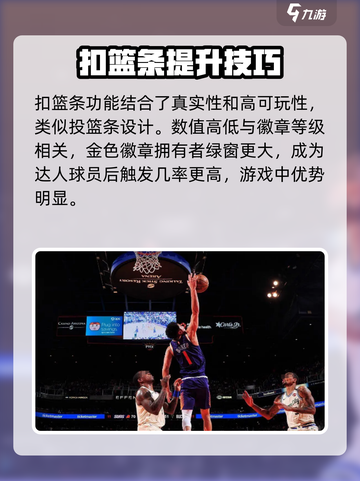 美职篮全明星扣篮条攻略详解介绍截图2