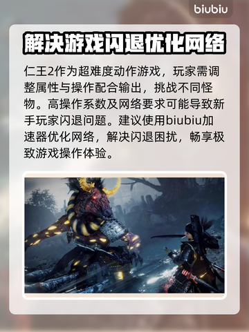 仁王2闪退❌加速器真香！玩游戏必备🔥截图2