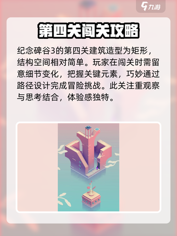 纪念碑谷3第四关通关秘籍🔥速来领取！截图2