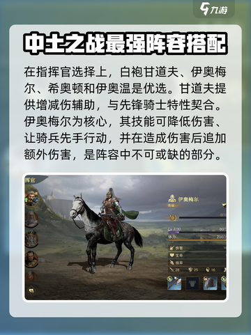 指环王纷争洛汗镖骑怎么玩介绍截图3