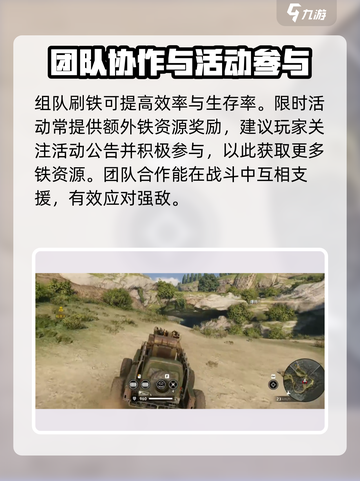 创世战车🔥高效刷铁方法大公开！快速上手💡截图4