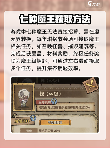 怪兽星球2🔥魔王级魔使获取攻略💎截图2