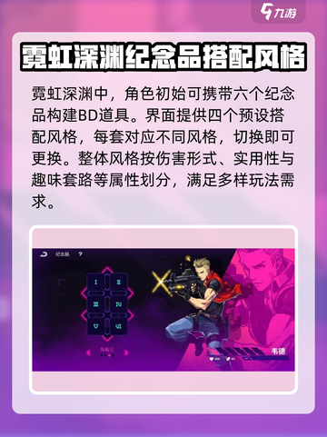 霓虹深渊无限散件搭配攻略介绍截图3