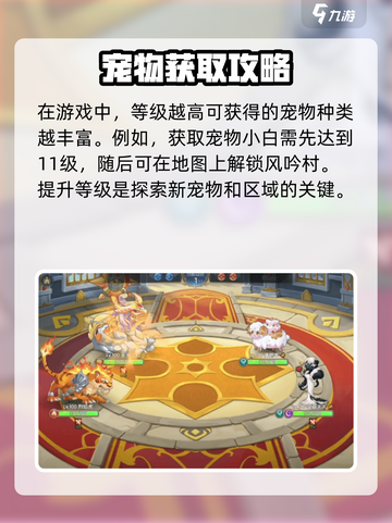 西普大陆手游隐藏宠物怎么抓介绍截图2