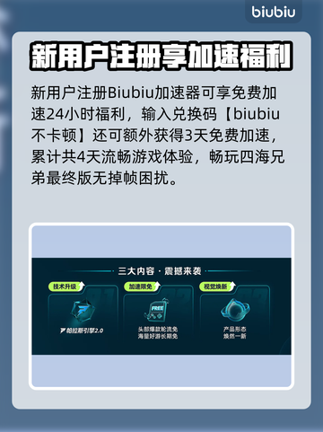 🎮四海兄弟终极卡顿？加速器推荐拯救体验！截图5
