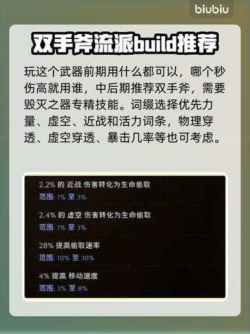 最后纪元🔥虚空骑士BD玩法攻略💡截图3
