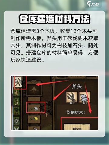 饥荒新家园💥仓库建造材料大公开！💎截图2