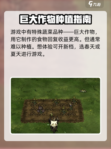 饥荒新家园巨大作物怎么种植的介绍截图2