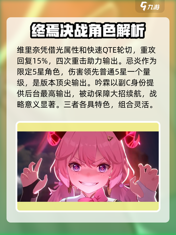 鸣潮🔥角色强度大曝光！最新节奏榜不容错过✨截图2