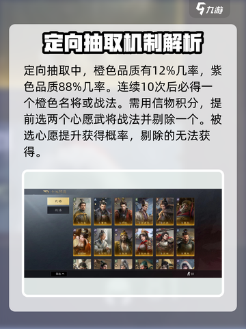 三国谋定天下🔥抽卡概率机制大揭秘！截图3