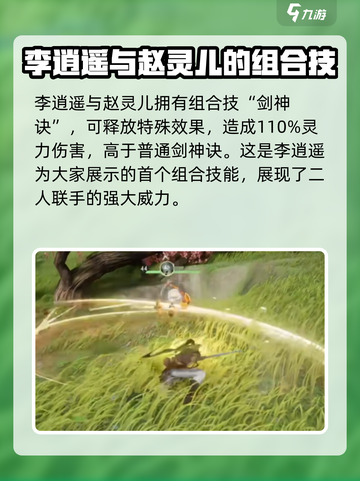 仙剑世界职业技能搭配图分享介绍截图3