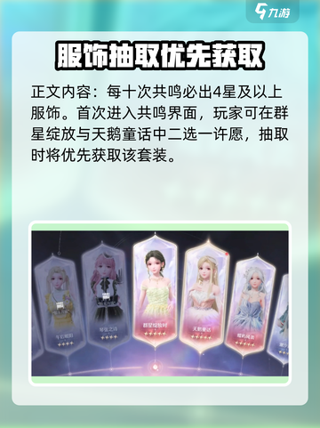 无限暖暖天鹅童话怎么获取介绍截图3