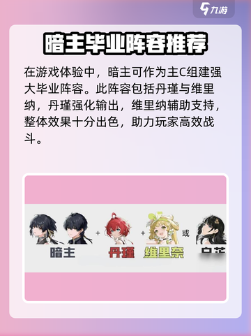 鸣潮暗主配队推荐🔥游戏党必看！最强阵容💡截图3