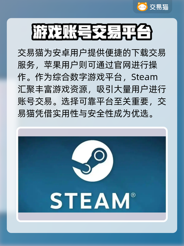🔥Steam账号交易TOP平台大揭秘！🎮💥截图2