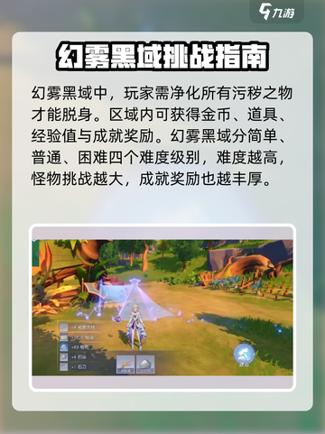 悠星大陆幻雾黑域怎么玩介绍截图4
