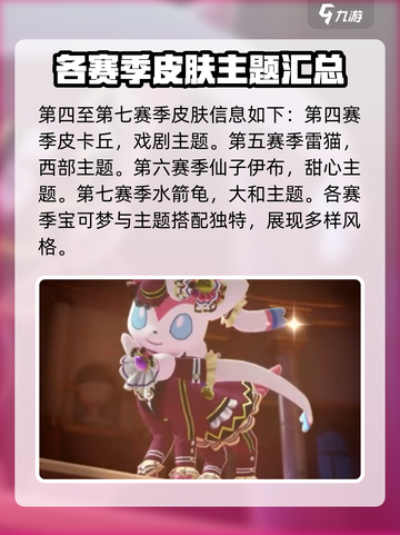 宝可梦大集结赛季皮肤有哪些介绍截图4