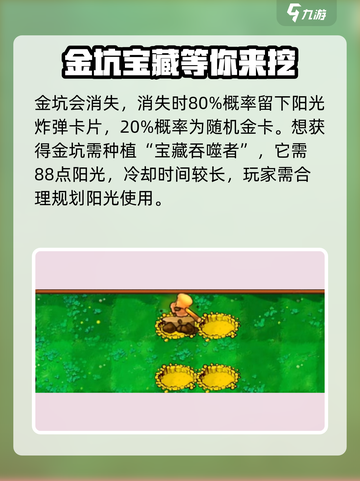 植物大战僵尸杂交版金坑是什么介绍截图3
